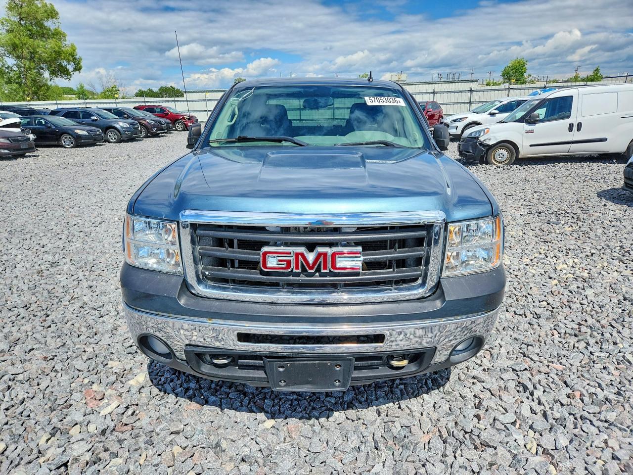 2010 Gmc Sierra K1500 Sl Blue vin: 3GTRKUEA6AG167177