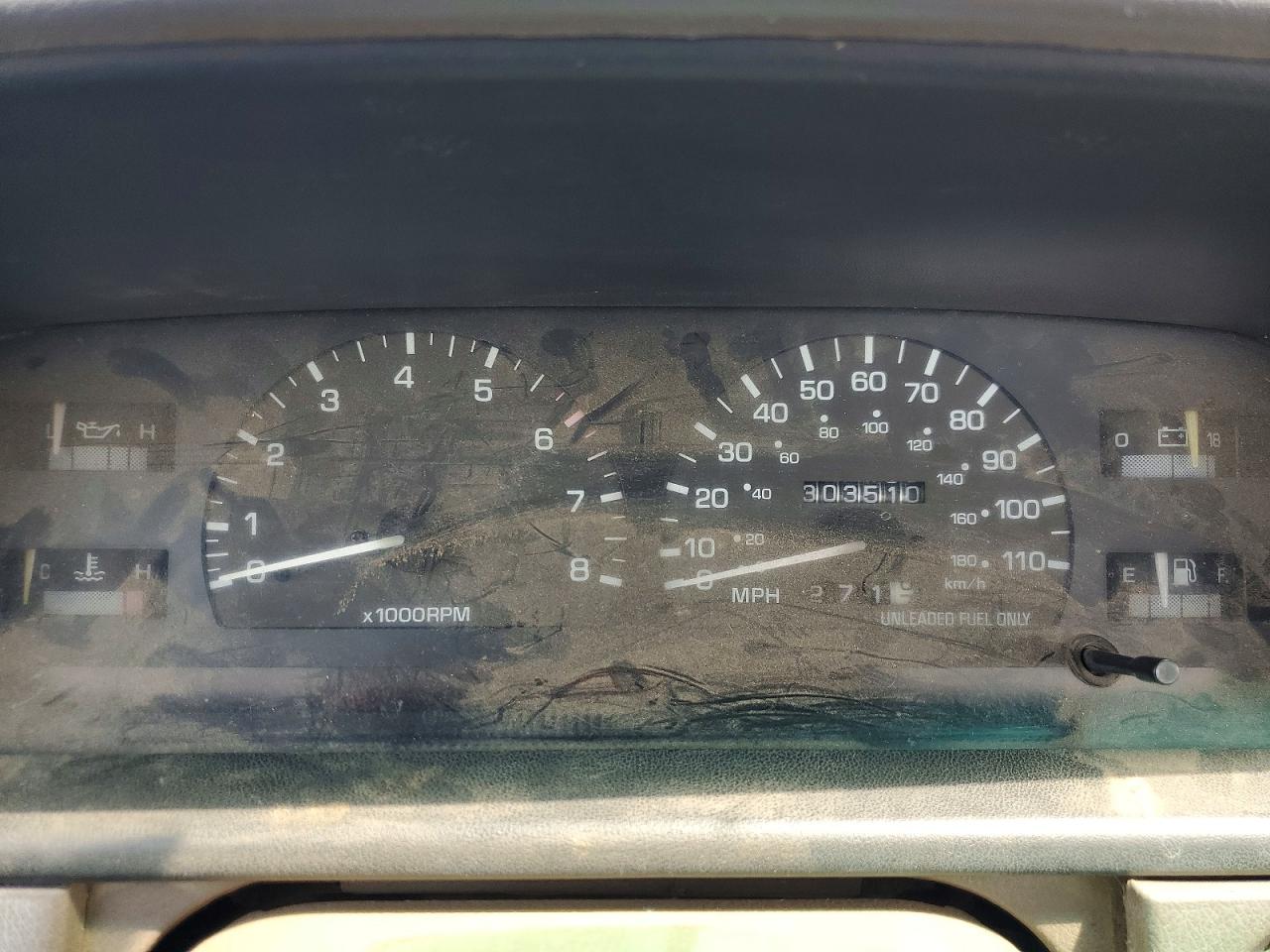 1993 Toyota T100 Sr5 Black vin: JT4VD10C4P0004752