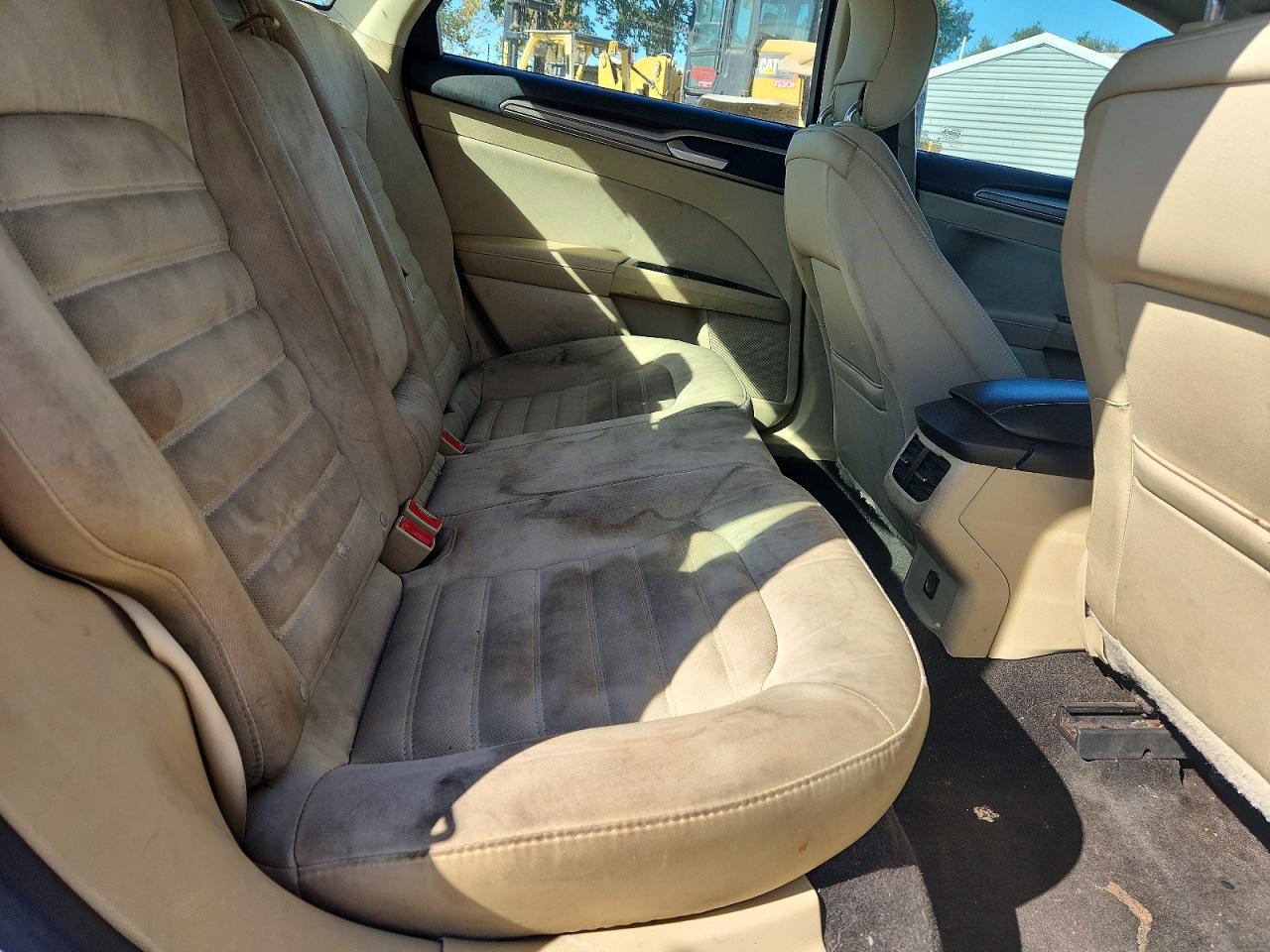 2015 Ford Fusion Se White vin: 3FA6P0H70FR143827