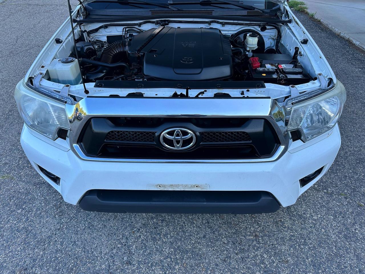 2015 Toyota Tacoma Double Cab Long Bed White vin: 3TMMU4FN3FM079413