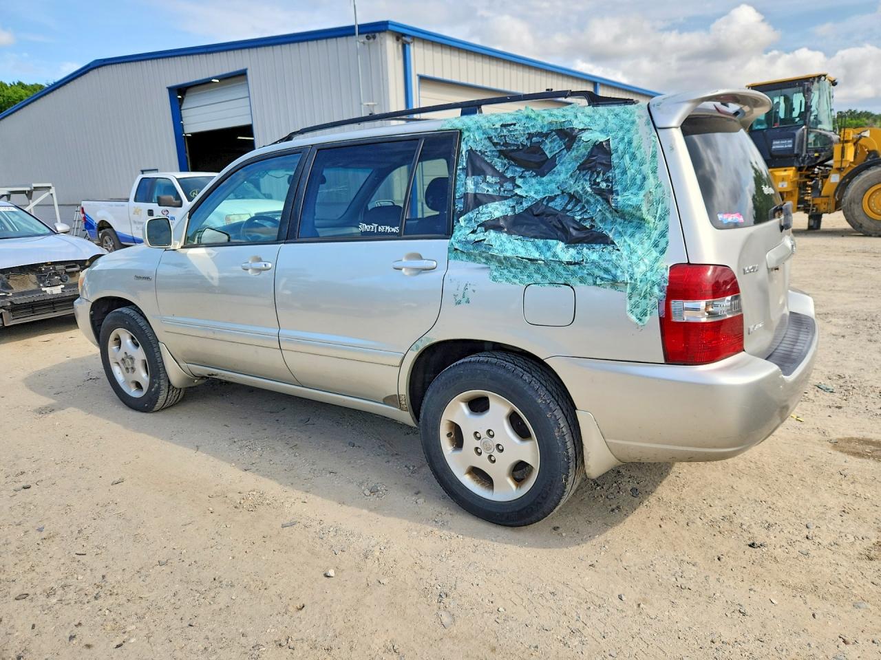 2004 Toyota Highlander Limited Silver vin: JTEEP21A240039713