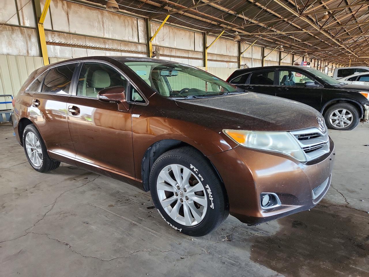2013 Toyota Venza Le Brown vin: 4T3ZA3BB5DU079574