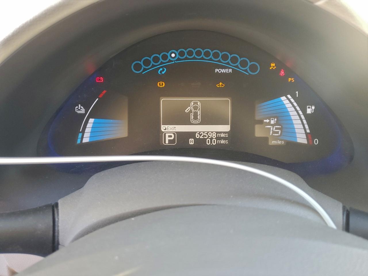 2011 Nissan Leaf Sv Красный vin: JN1AZ0CP7BT003422
