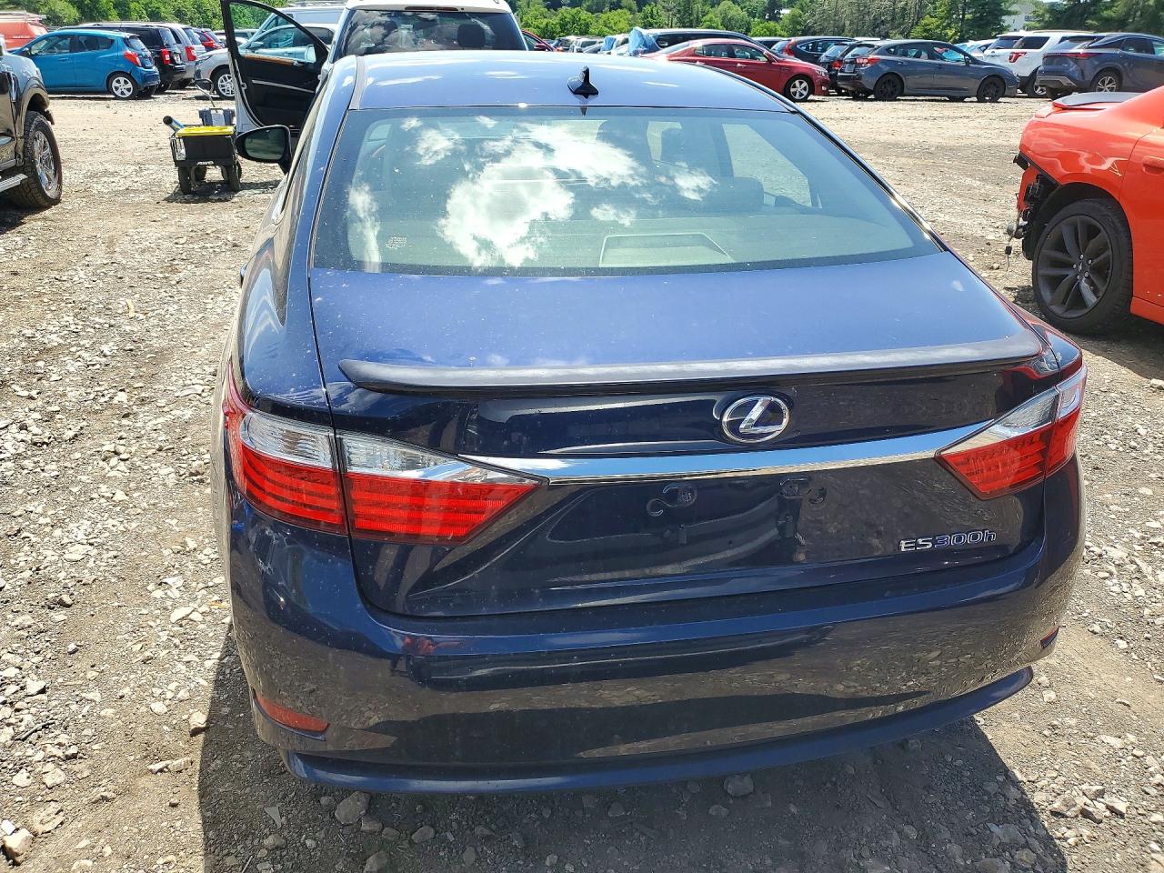 2013 Lexus Es 300h Синий vin: JTHBW1GG7D2038477