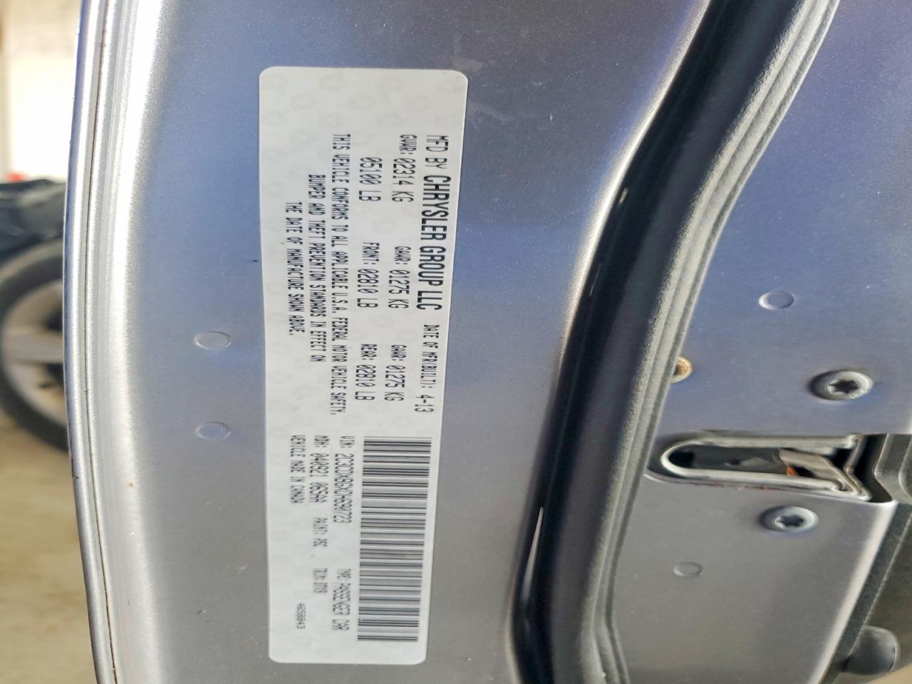 2013 Dodge Charger Se Серебряный vin: 2C3CDXBGXDH690723