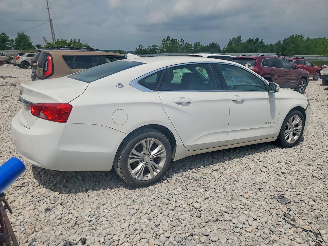 2015 Chevrolet Impala Lt White vin: 2G1115SL8F9256769