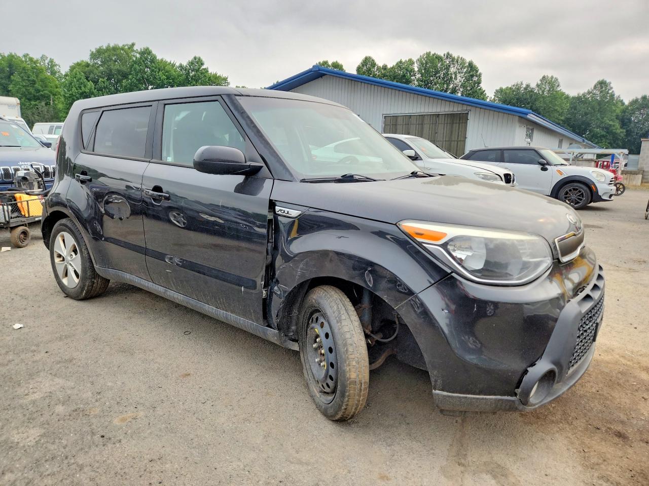 2015 Kia Soul Base Black vin: KNDJN2A29F7151596