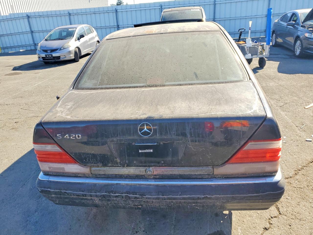 1999 Mercedes-benz S 420 Black vin: WDBGA43G0XA427578