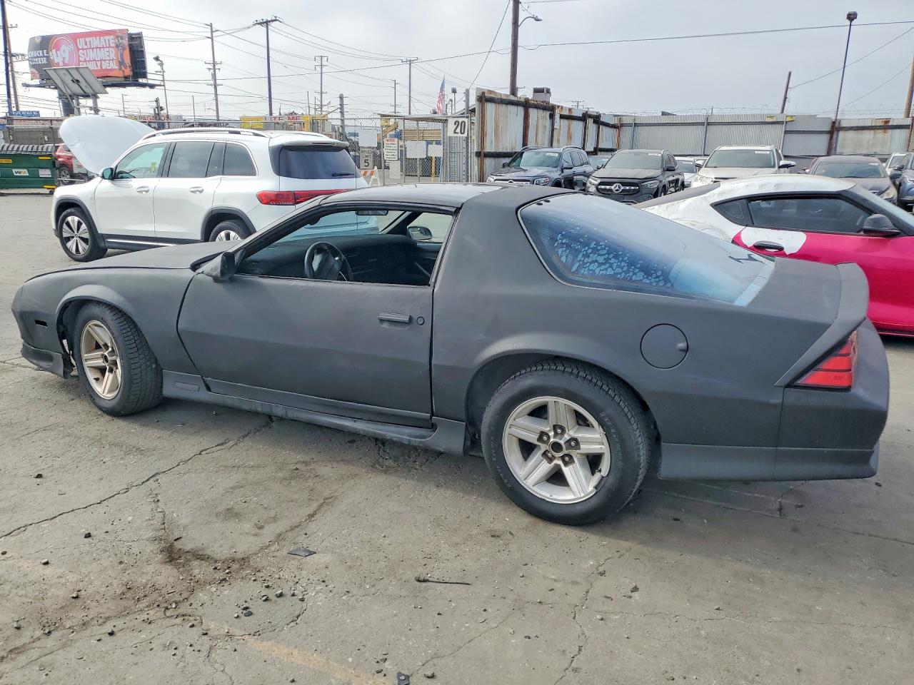 1991 Chevrolet Camaro Rs Black vin: 1G1FP23E6ML116289