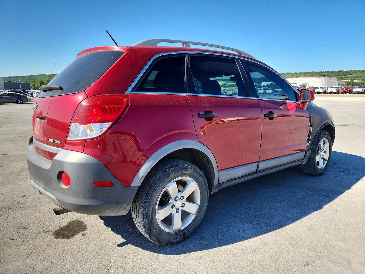 2012 Chevrolet Captiva Sport Red vin: 3GNAL2EKXCS579407