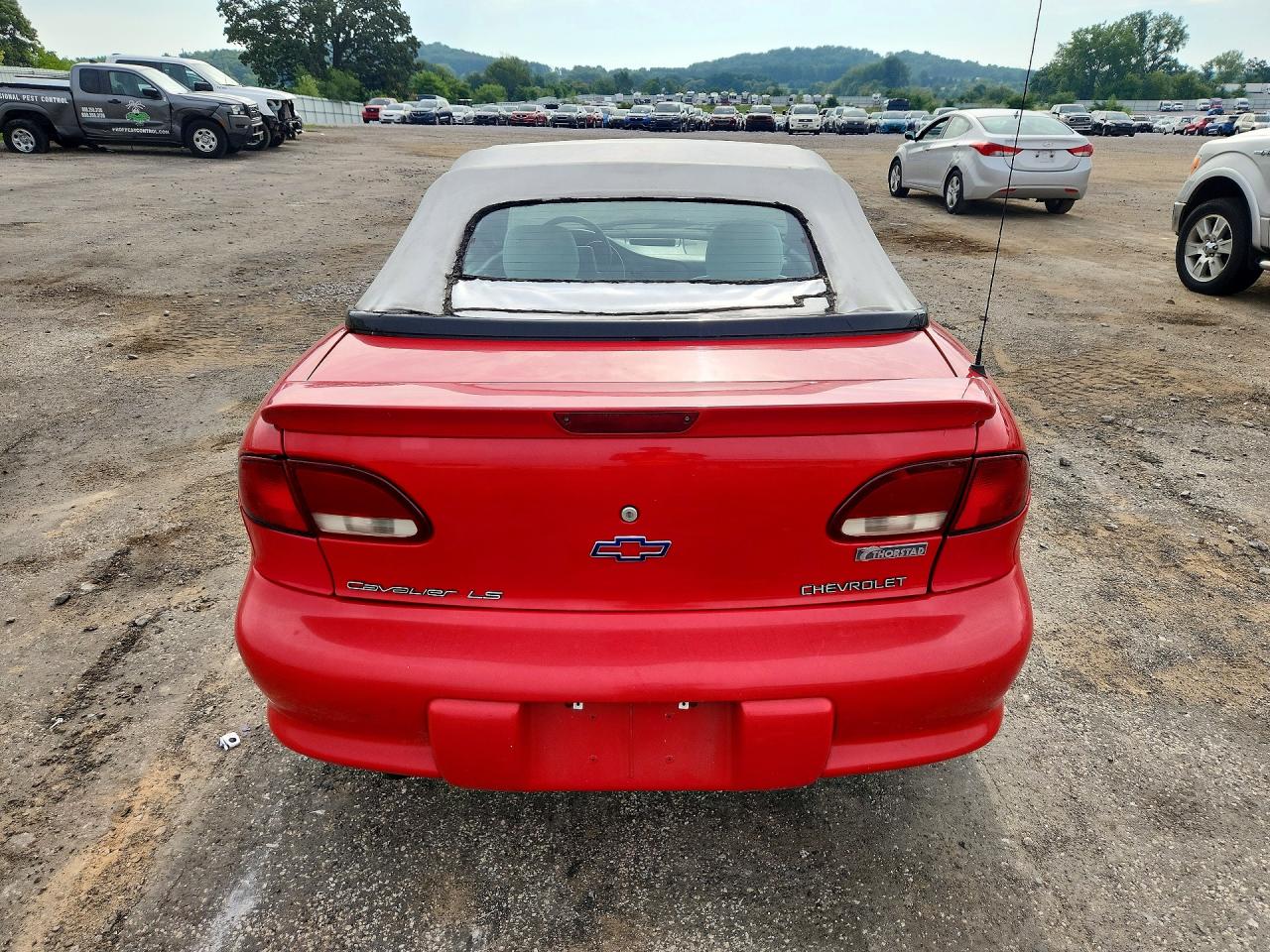 1997 Chevrolet Cavalier Ls Red vin: 4G1JF32T8VB100703
