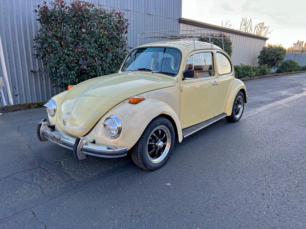 1971 Volkswagen Beetle Cream vin: 1113141332