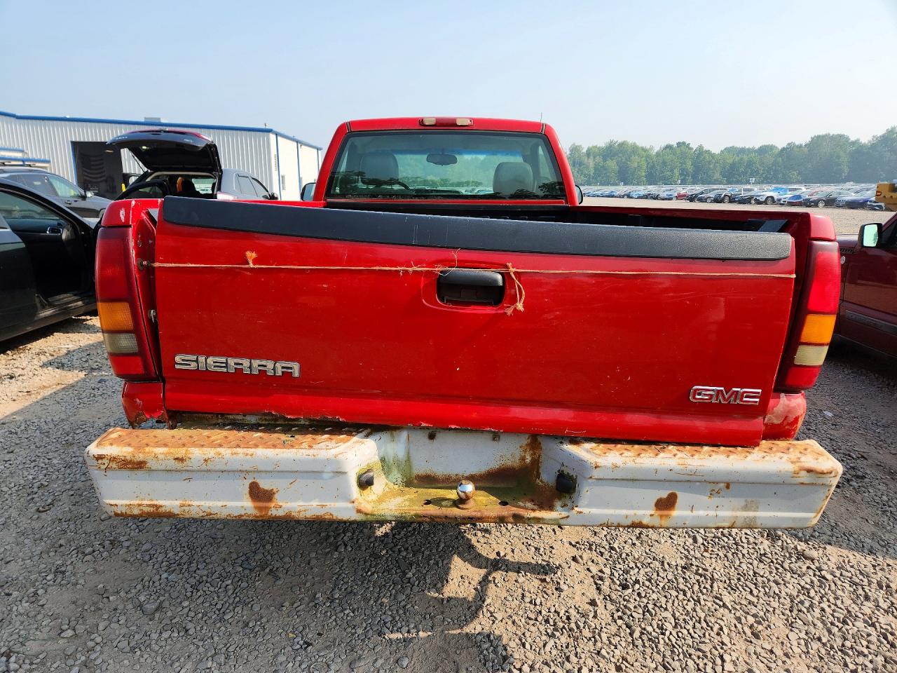 2003 Gmc New Sierra K1500 Красный vin: 1GTEK14X43Z335324