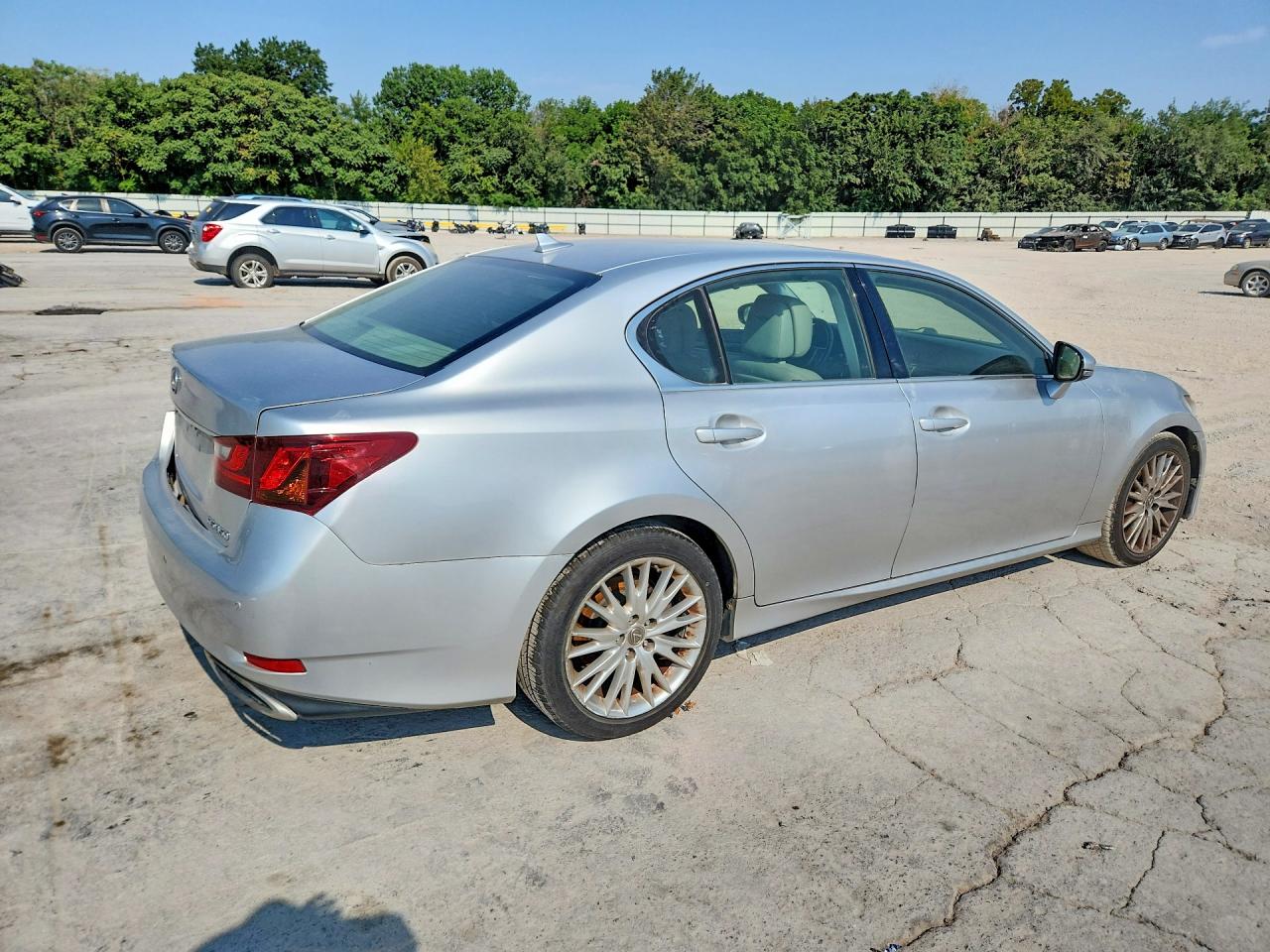2013 Lexus Gs 350 Silver vin: JTHBE1BL7D5011799