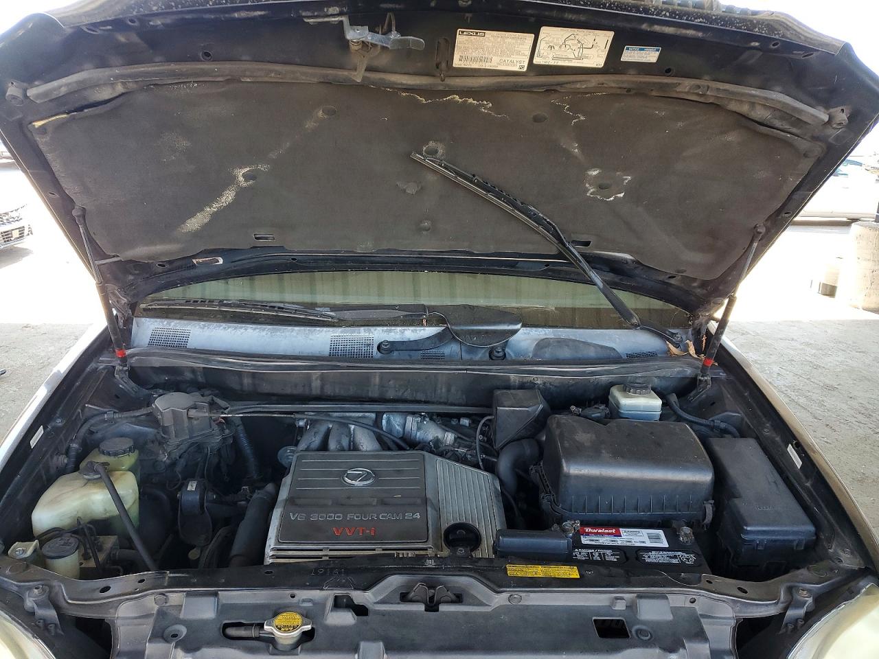 2001 Lexus Rx 300 Base Черный vin: JTJHF10U210166304