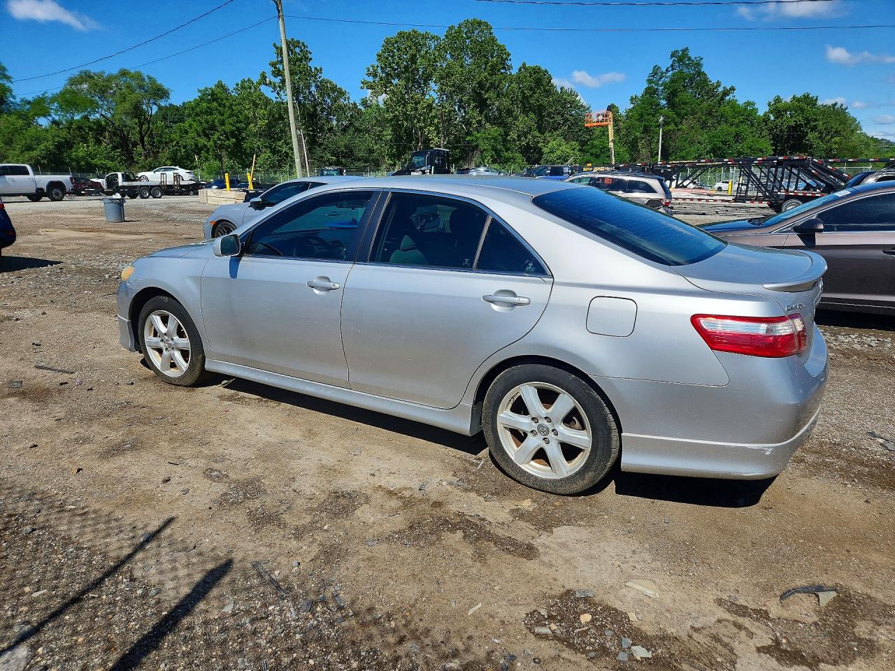 2008 Toyota Camry Se Серебряный vin: 4T1BE46K58U764887