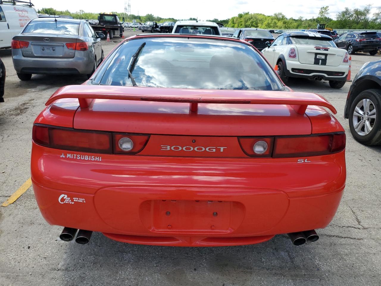 1995 Mitsubishi 3000 Gt Sl Красный vin: JA3AM54J1SY001640