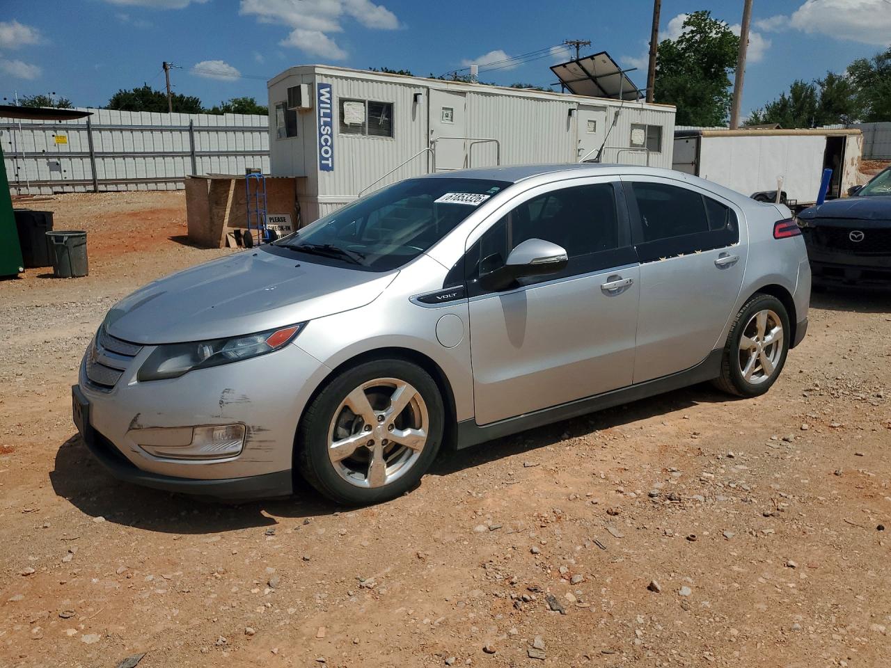 2013 Chevrolet Volt Серебряный vin: 1G1RD6E49DU145183