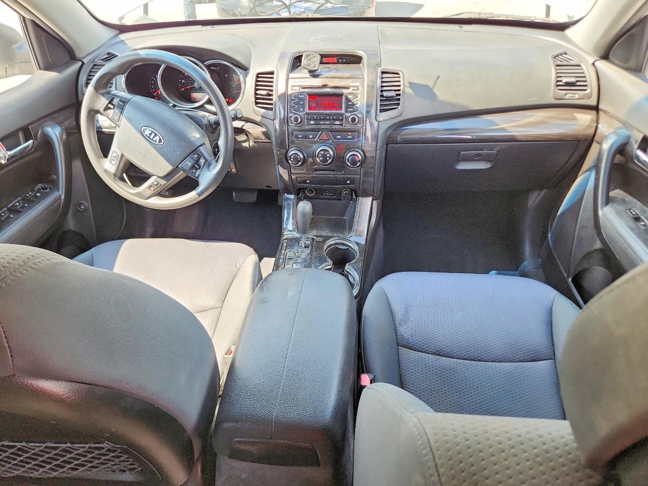 2012 Kia Sorento Lx Silver vin: 5XYKT3A64CG269914