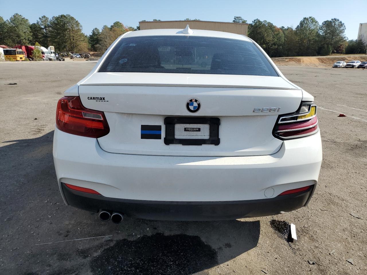 2014 Bmw 228 I White vin: WBA1F5C59EV255857