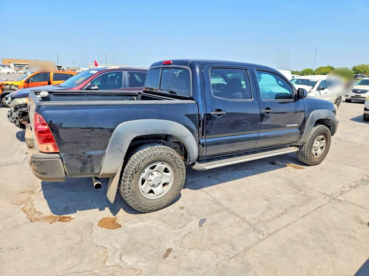 2013 Toyota Tacoma Double Cab Prerunner Черный vin: 5TFJU4GN5DX047359