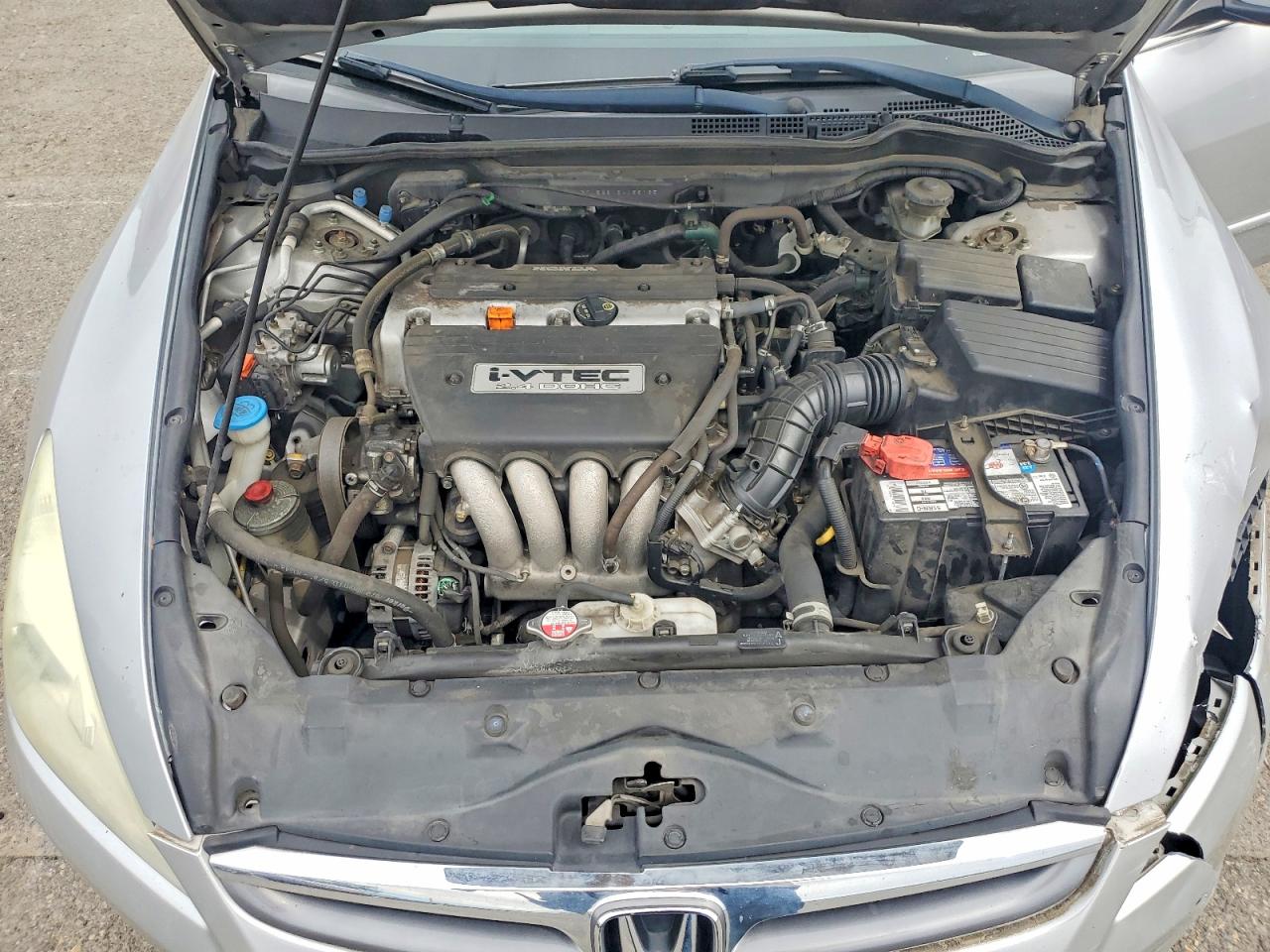 2006 Honda Accord Ex Silver vin: 1HGCM56816A058165