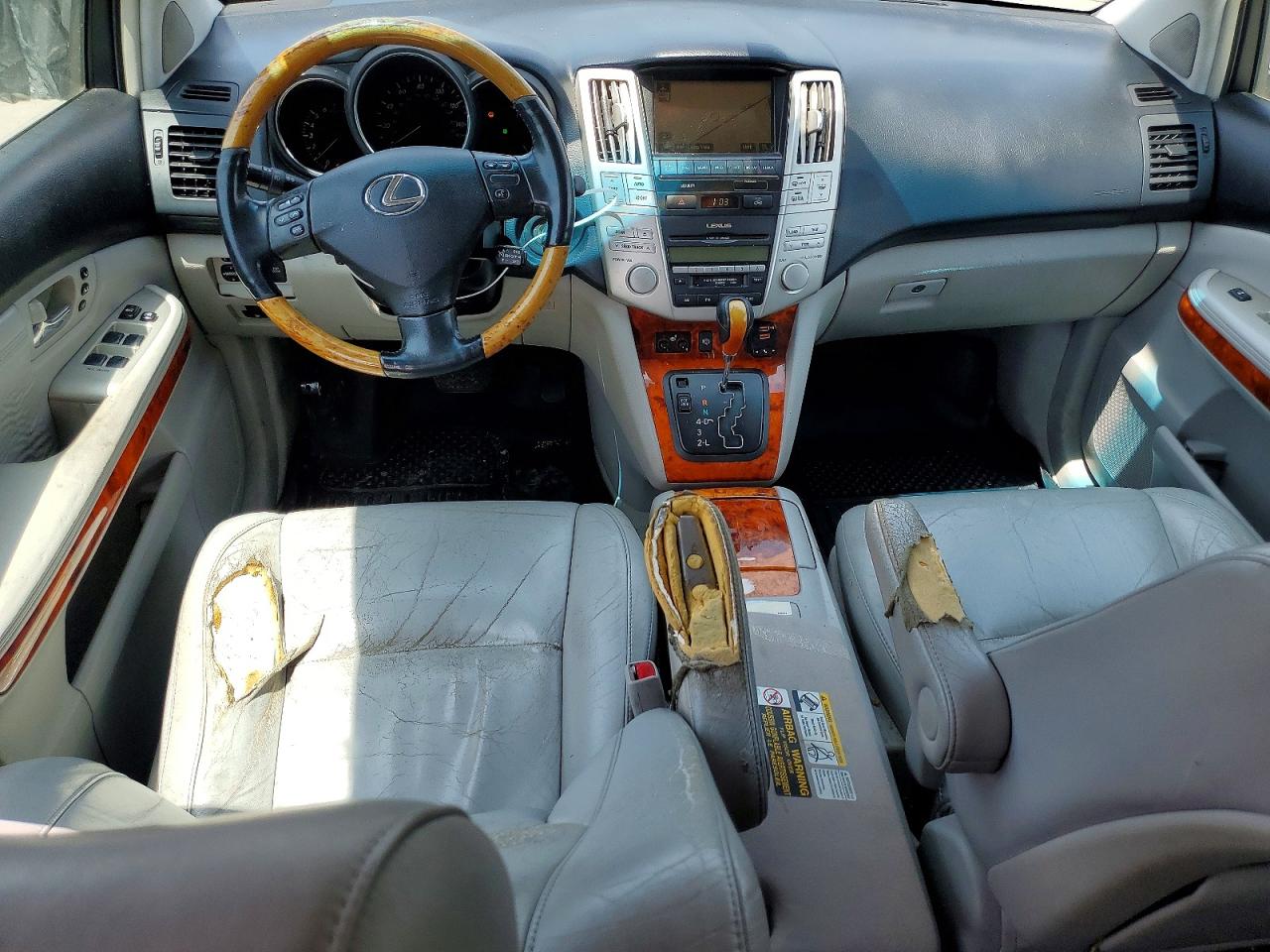 2005 Lexus Rx 330 Silver vin: 2T2GA31U05C020367