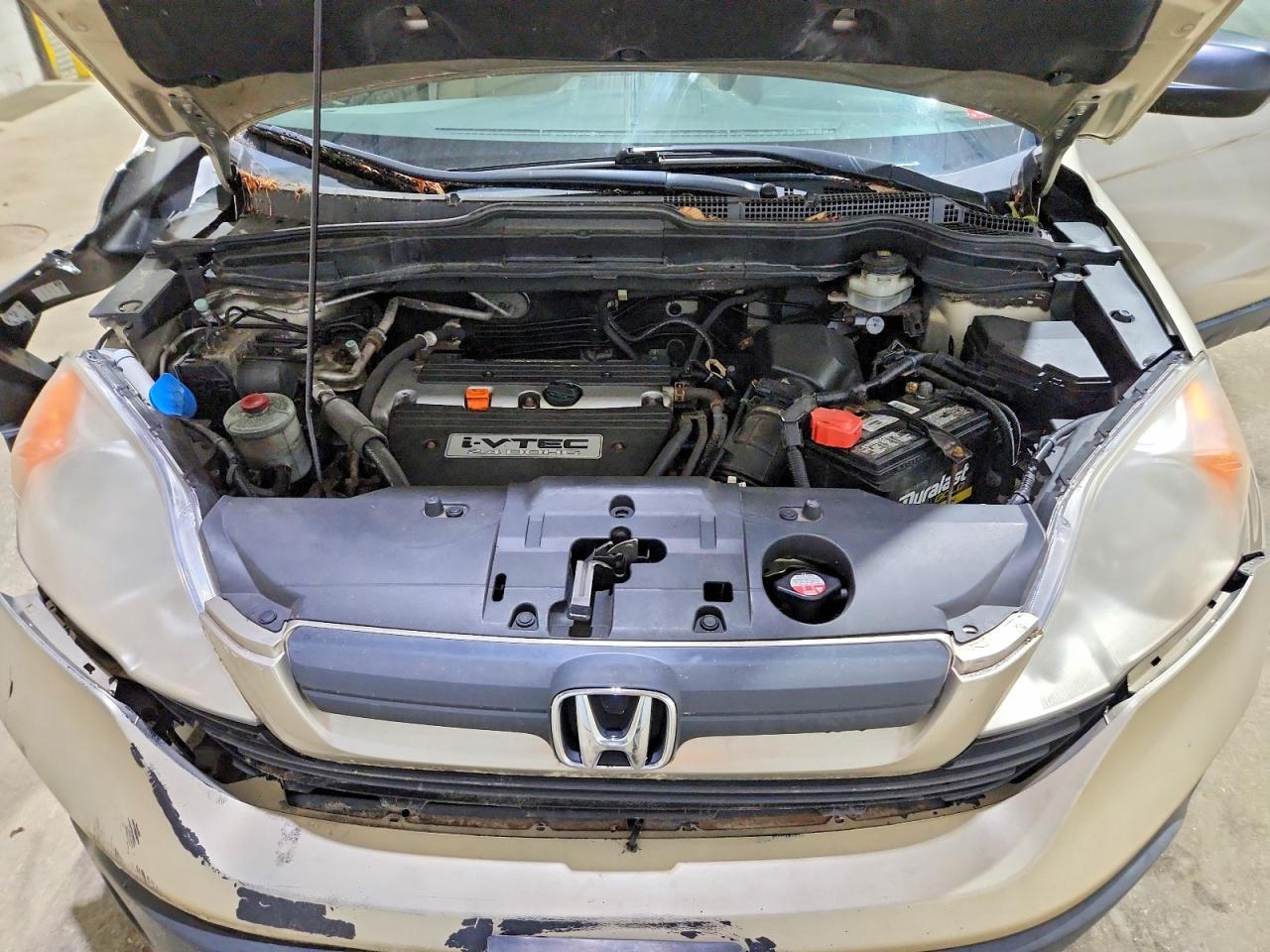 2009 Honda Cr-v Lx Tan vin: JHLRE48349C015582