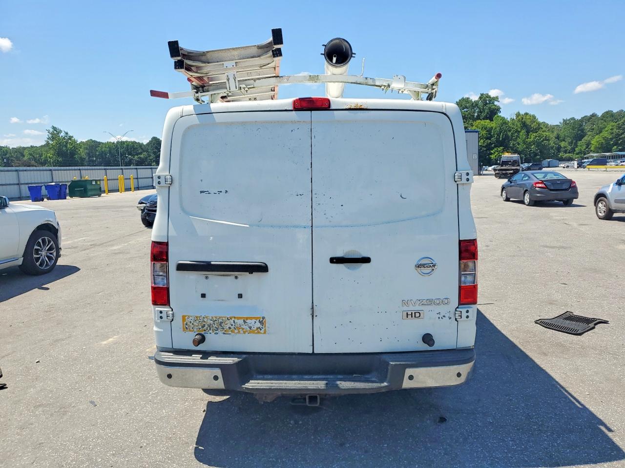 2015 Nissan Nv 2500 Hd Sl White vin: 1N6AF0KY1FN804774