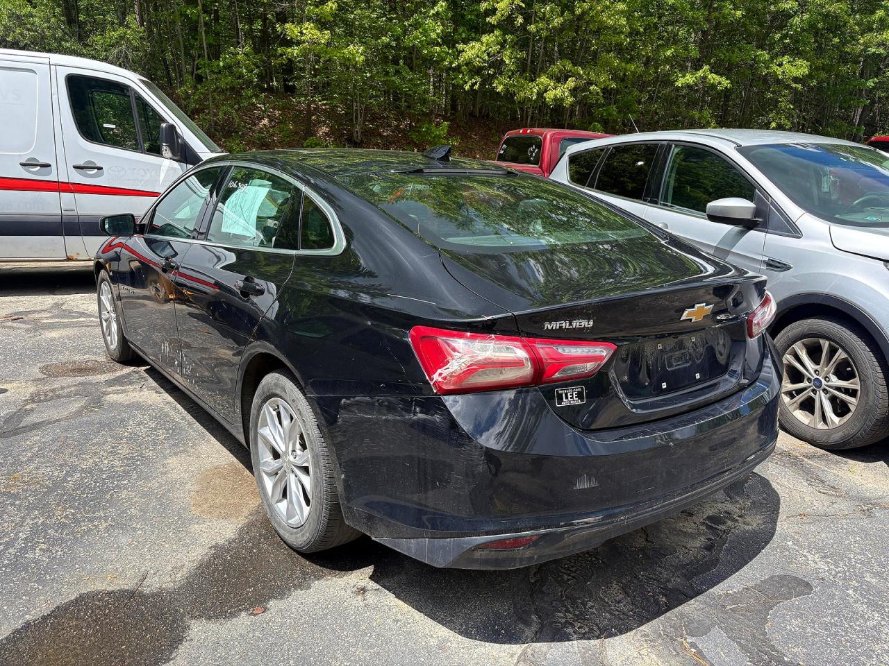 2020 Chevrolet Malibu Lt Black vin: 1G1ZD5ST3LF108283