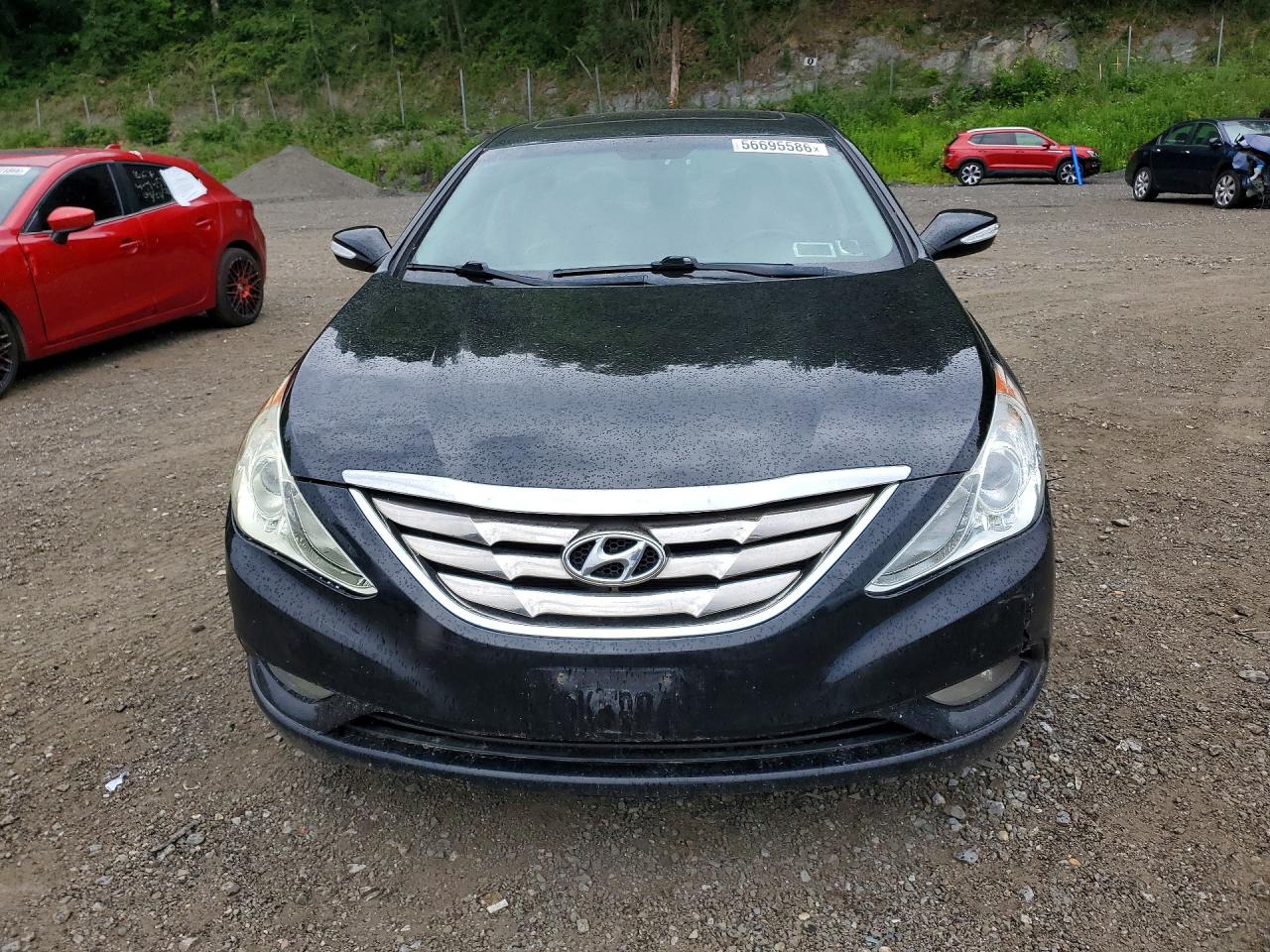 2013 Hyundai Sonata Limited Gray vin: 5NPEC4AC2DH658537