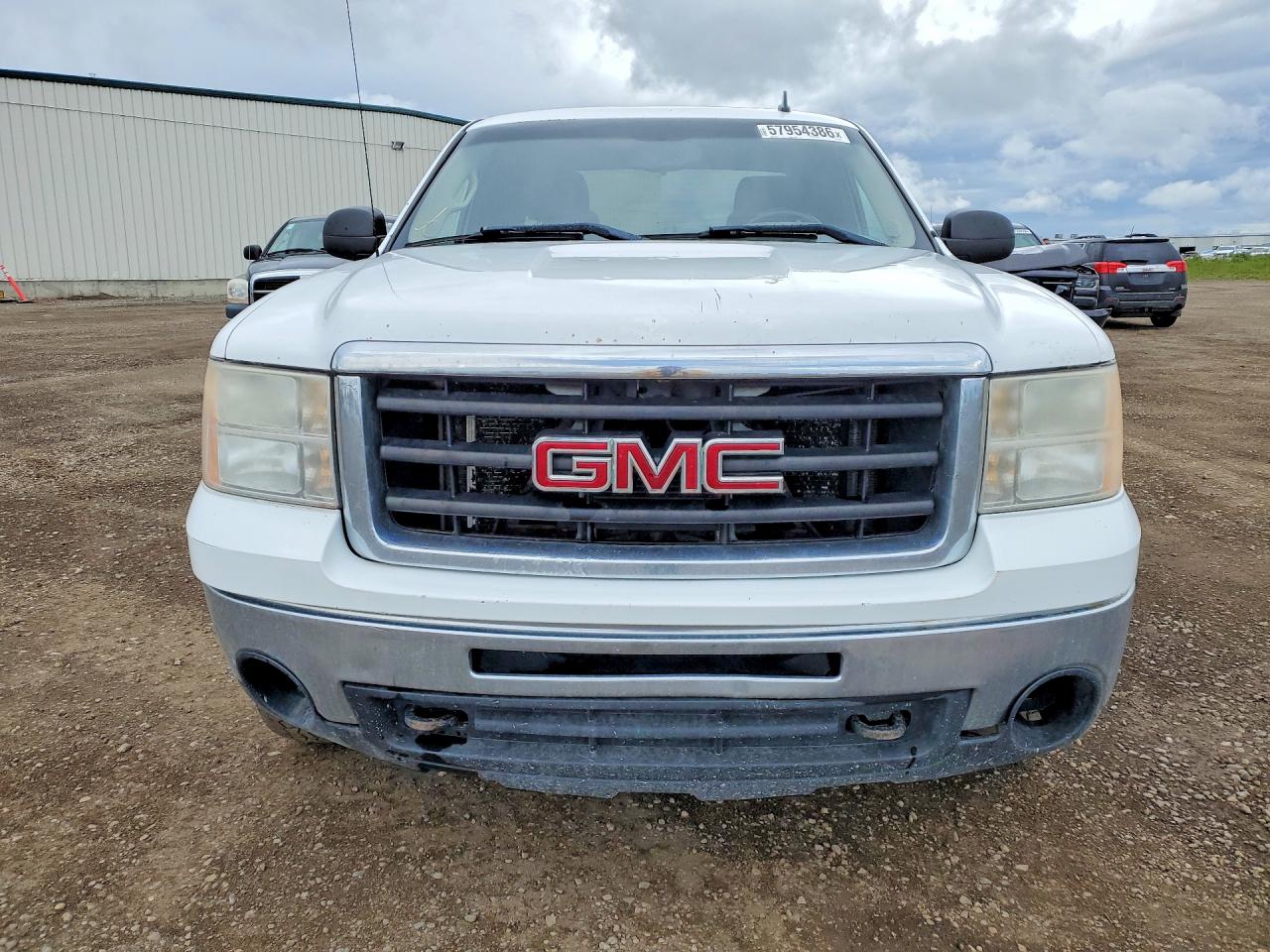 2011 Gmc Sierra K1500 Sle White vin: 1GTR2VE32BZ152149