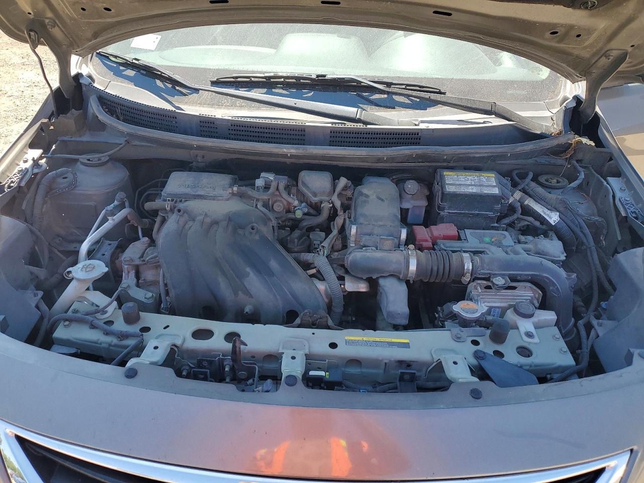 2013 Nissan Versa 1.6 S Gray vin: 3N1CN7AP8DL890102