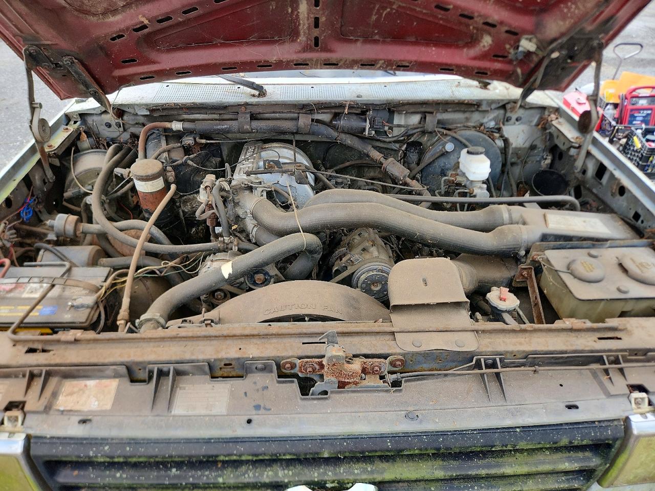1989 Ford Bronco U100 Gray vin: 1FMEU15N9KLA18899