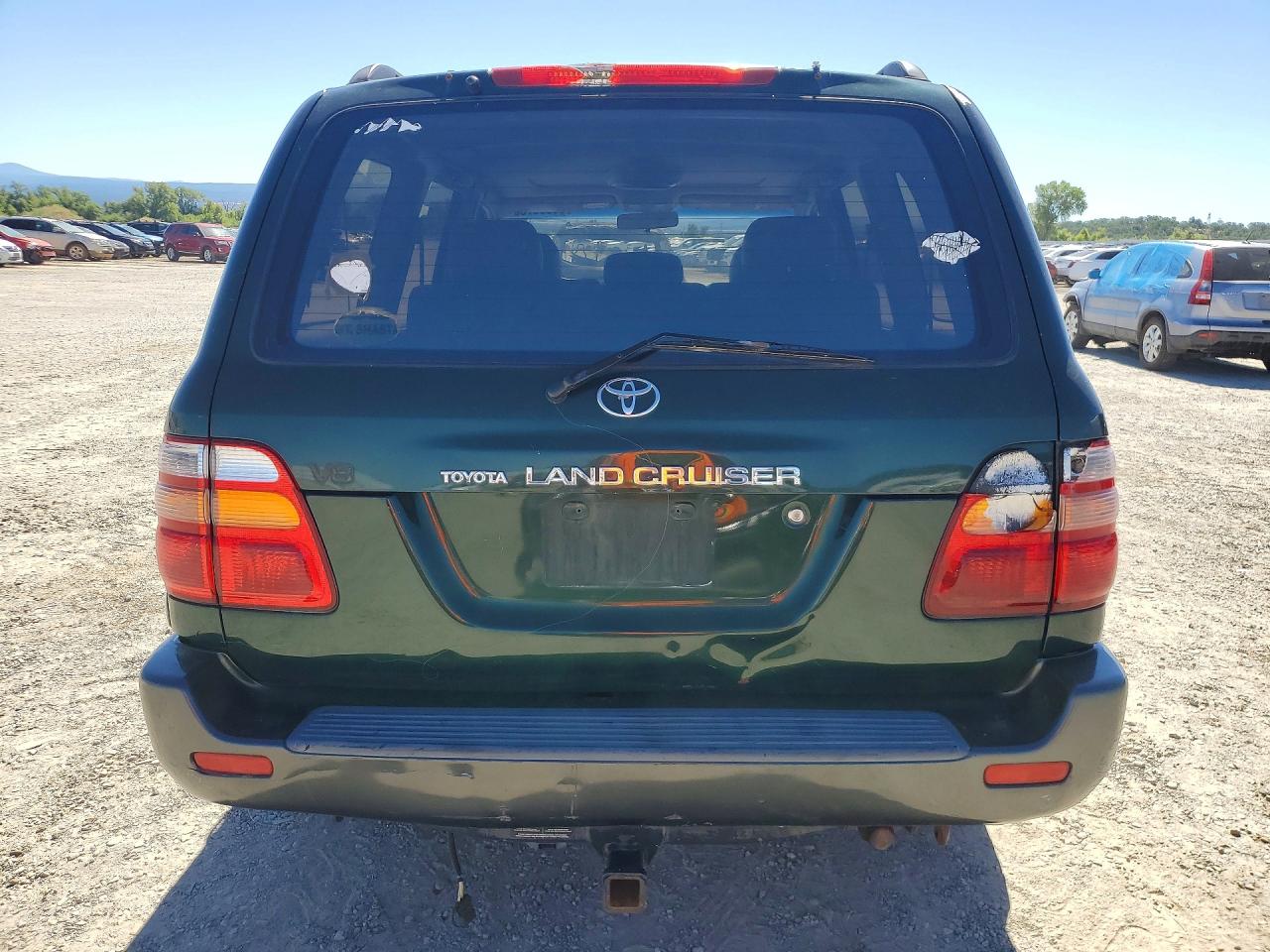 1999 Toyota Land Cruiser Base Green vin: JT3HT05J7X0068905