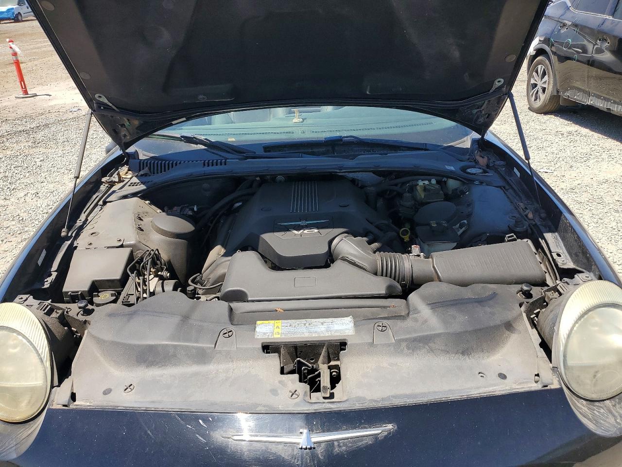 2003 Ford Thunderbird Black vin: 1FAHP60A63Y112159