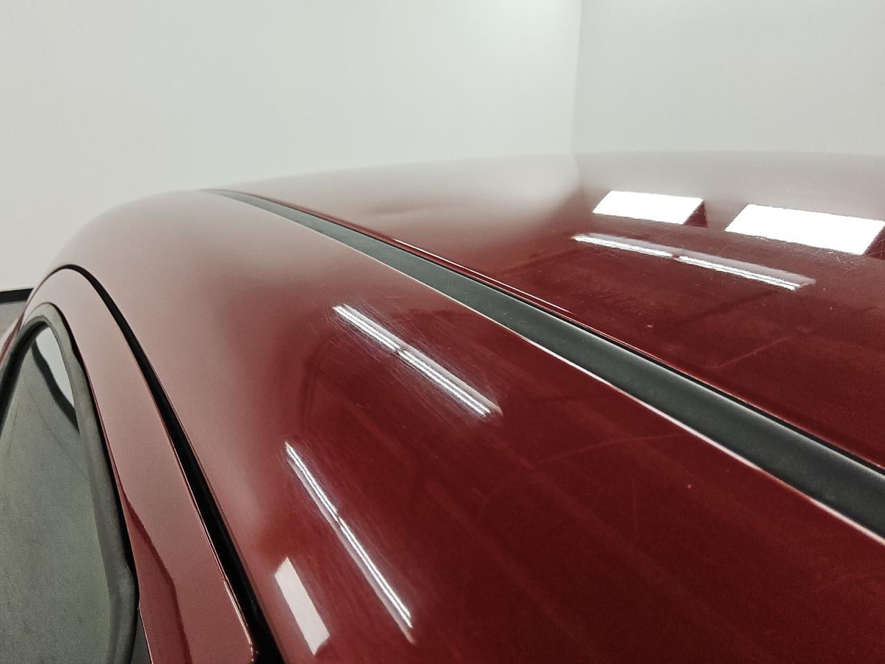 2011 Chevrolet Aveo Red vin: KL1TD5DE9BB220532 Damage: Roof, Dent(S) W/No Paint Dmg, 1 To 2 Inches