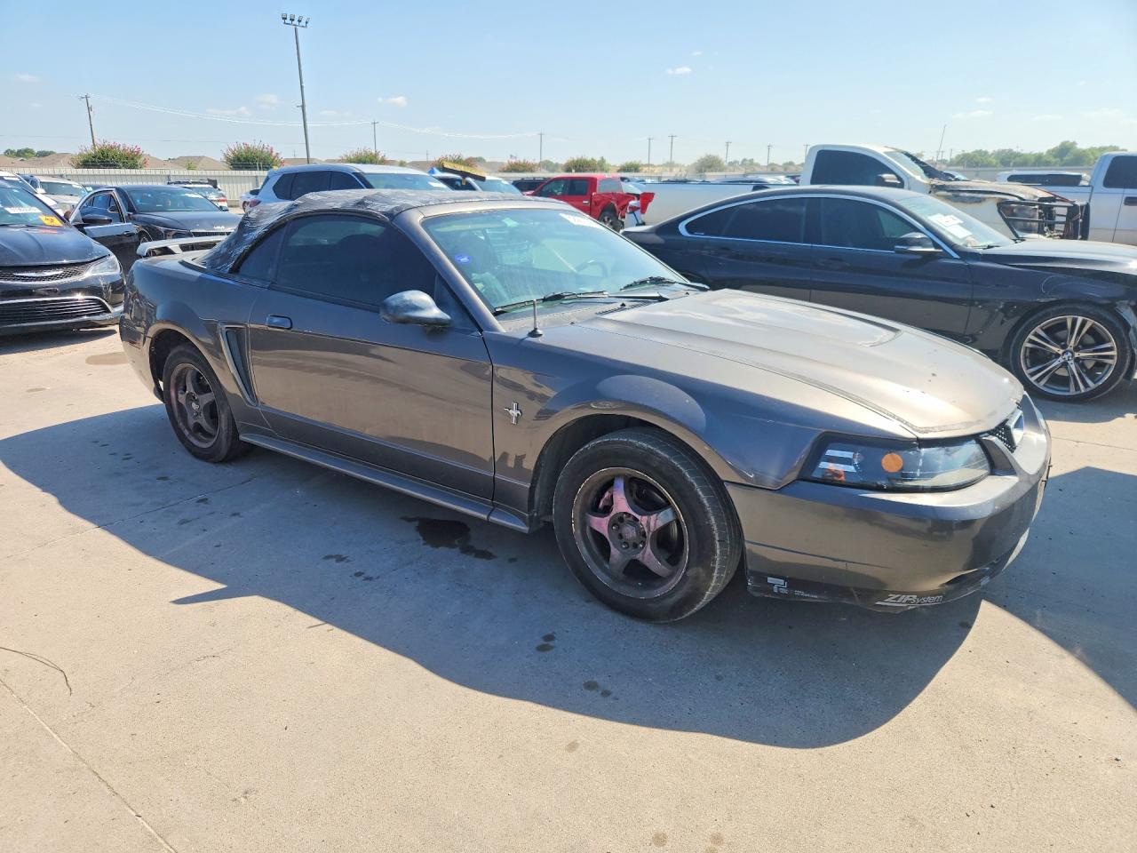 2003 Ford Mustang Угольный vin: 1FAFP44443F447643