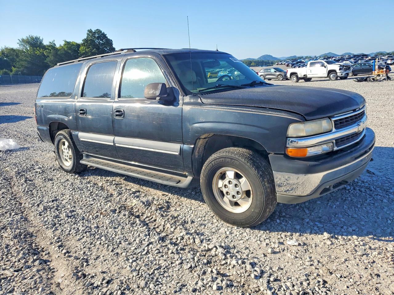 2002 Chevrolet Suburban K1500 Black vin: 1GNFK16Z22J156867