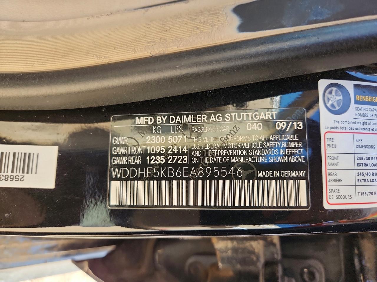 2014 Mercedes-benz E 350 Black vin: WDDHF5KB6EA895546