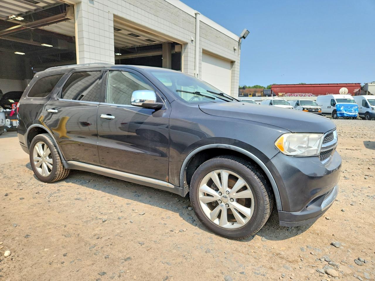 2011 Dodge Durango Crew Gray vin: 1D4RE4GG6BC717218