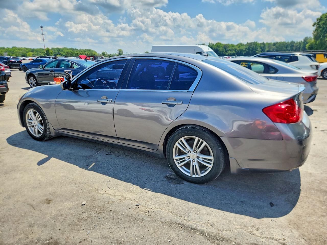 2012 Infiniti G37 Sedan X Gray vin: JN1CV6AR1CM679419