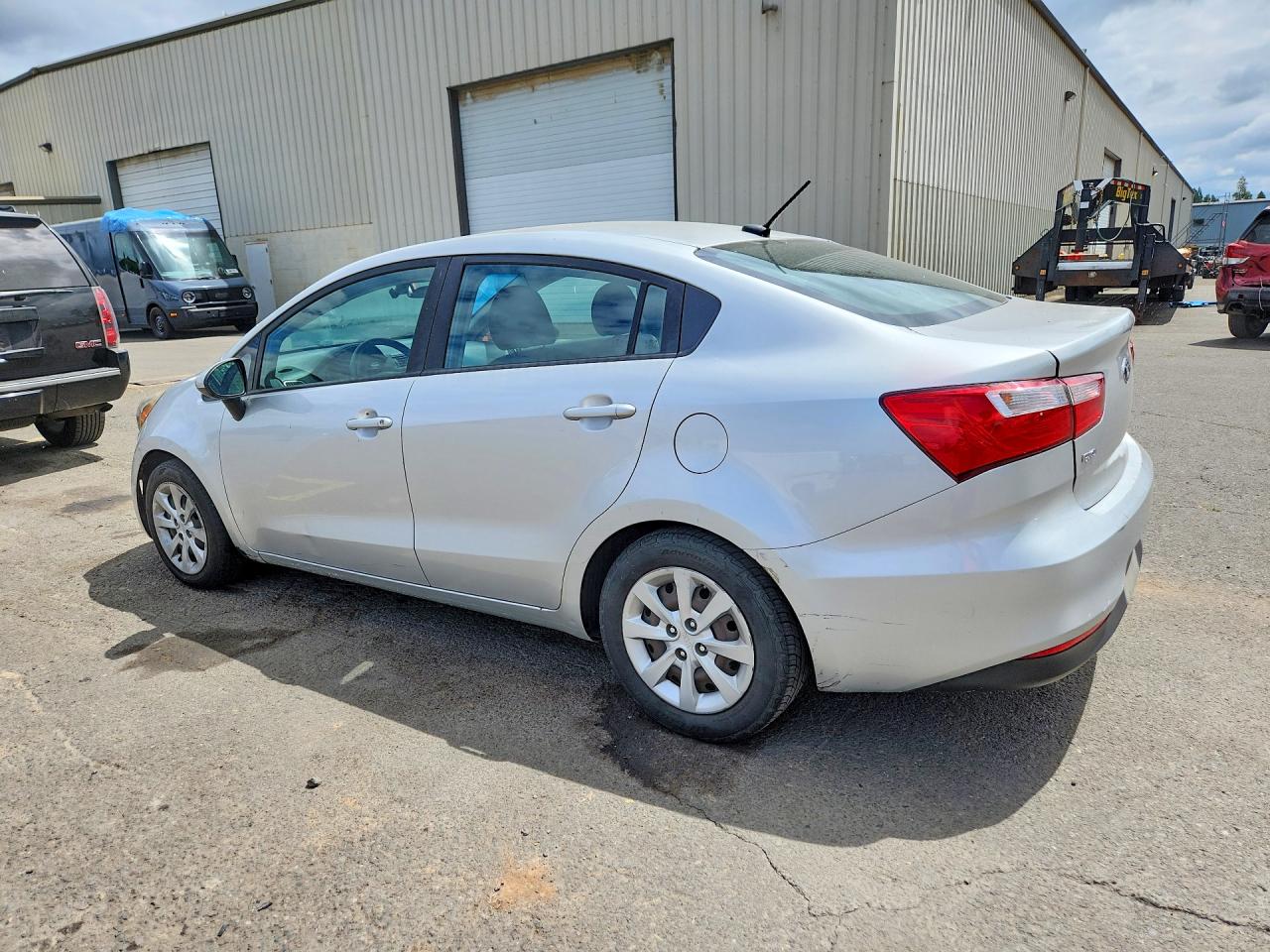 2017 Kia Rio Lx Silver vin: KNADM4A33H6026233
