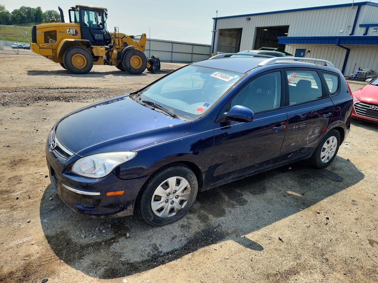 2011 Hyundai Elantra Touring Gls Blue vin: KMHDC8AE6BU090585