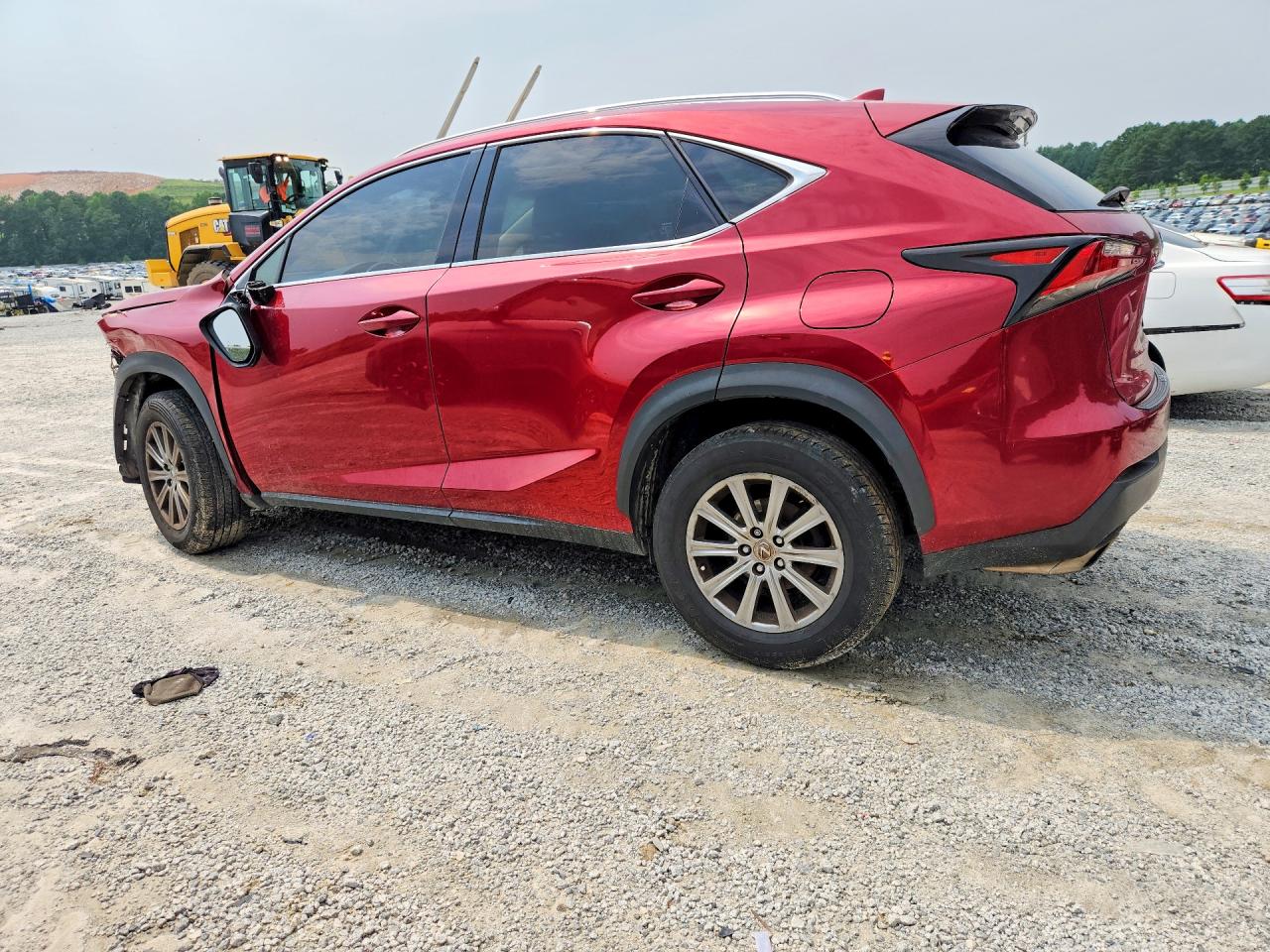 2015 Lexus Nx 200t Red vin: JTJYARBZ9F2019575