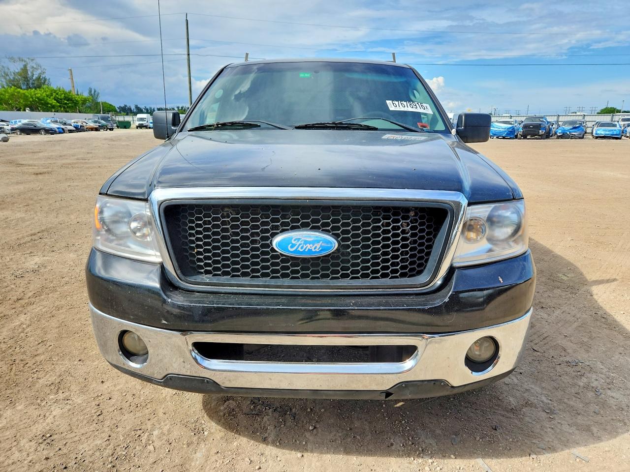 2008 Ford F150 Supercrew Black vin: 1FTPW12V38FA80821