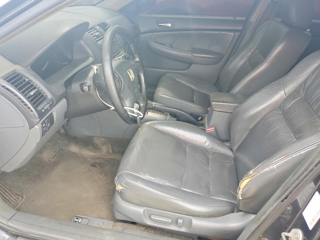 2007 Honda Accord Ex Gray vin: 1HGCM66597A088527