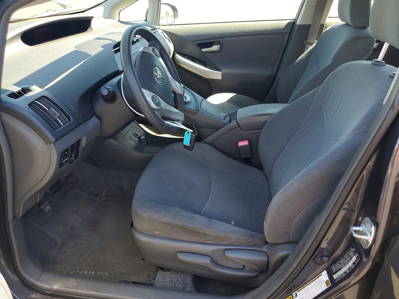 2011 Toyota Prius Two Gray vin: JTDKN3DU2B1364734