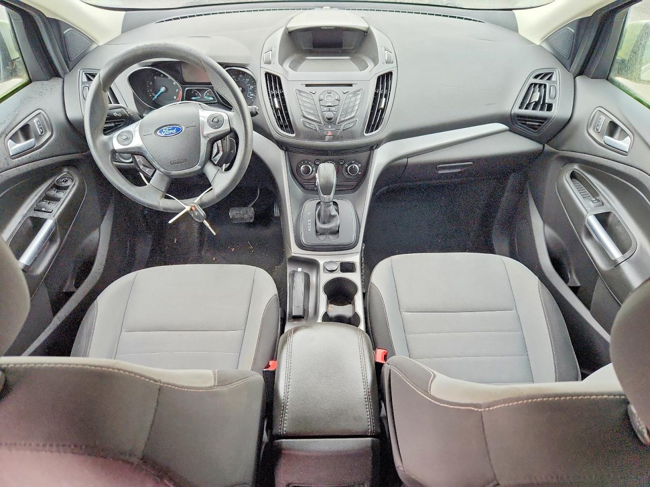 2014 Ford Escape Se Silver vin: 1FMCU0GX2EUE09701
