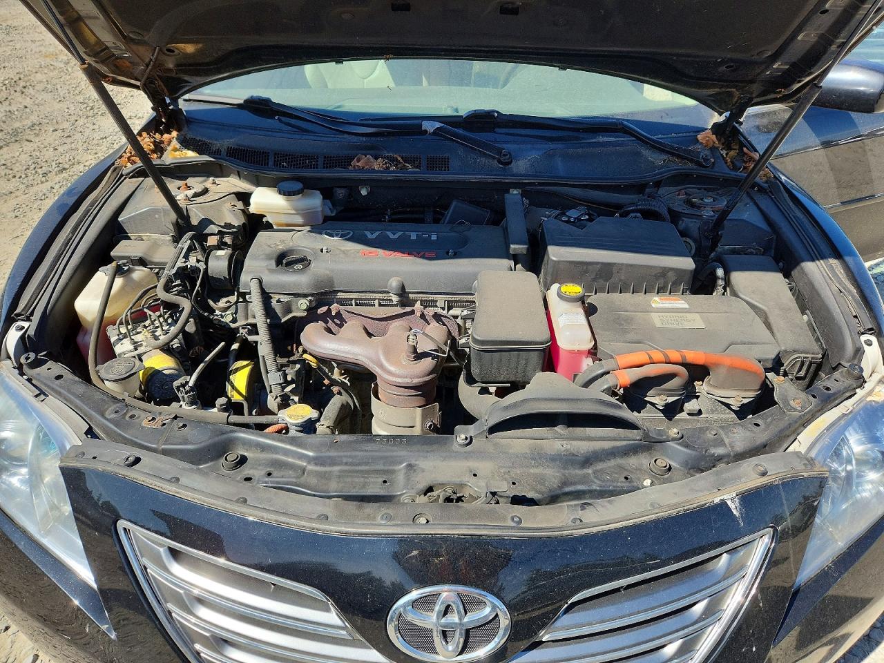 2009 Toyota Camry Hybrid Black vin: 4T1BB46K59U093134